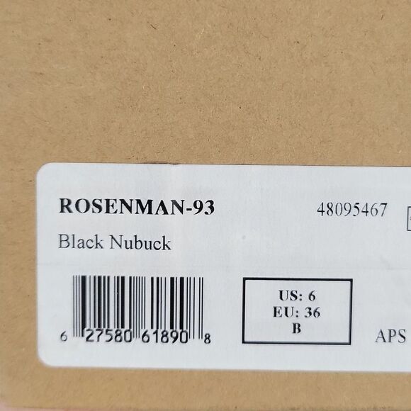 Call It Spring Thigh High Black Boots Nubuck Rosenman Size 6/36 - Picture 2 of 12